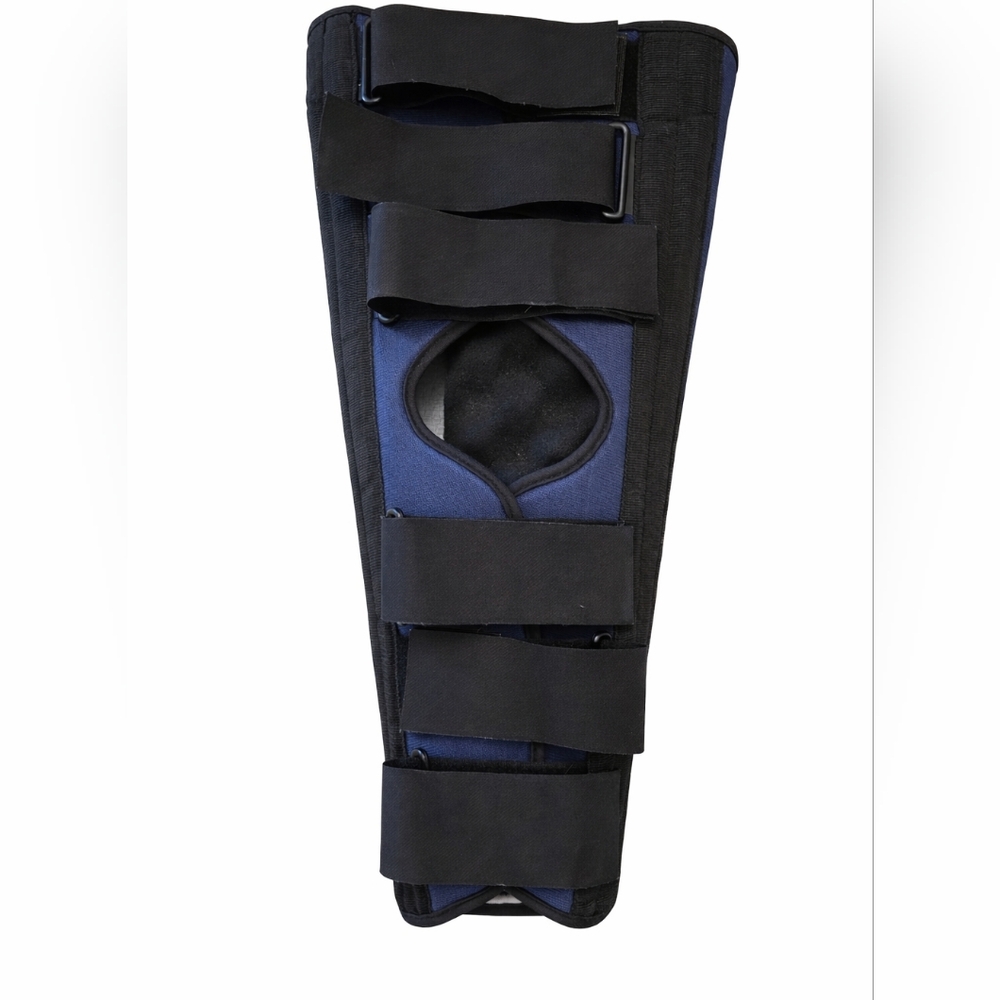 Women's Black and Blue Leg Support Brace